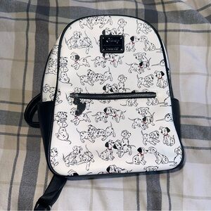 Loungefly Black and White 101 Dalmatian Backpack